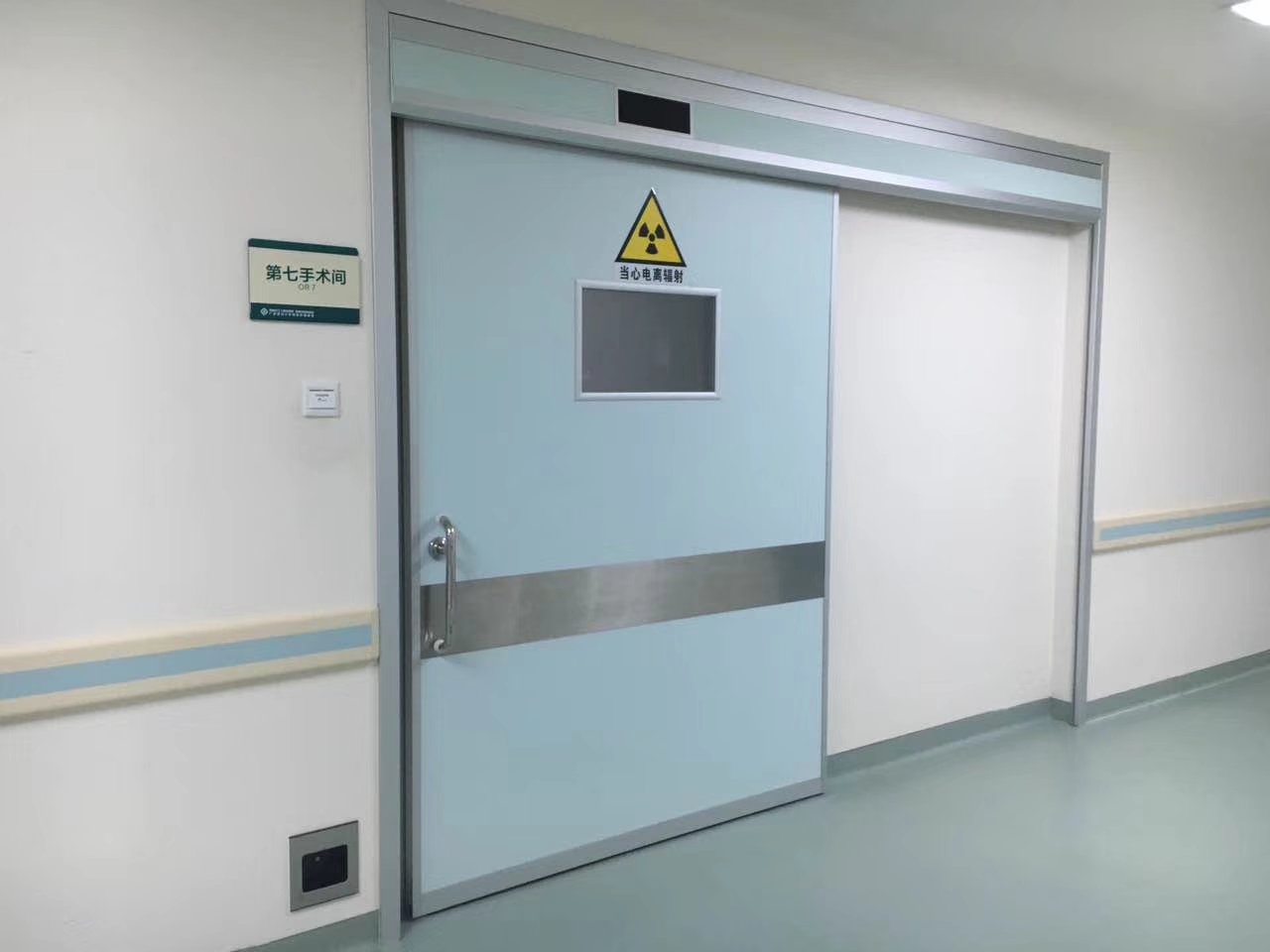 深圳愛爾眼科加裝豪華玻璃自動門